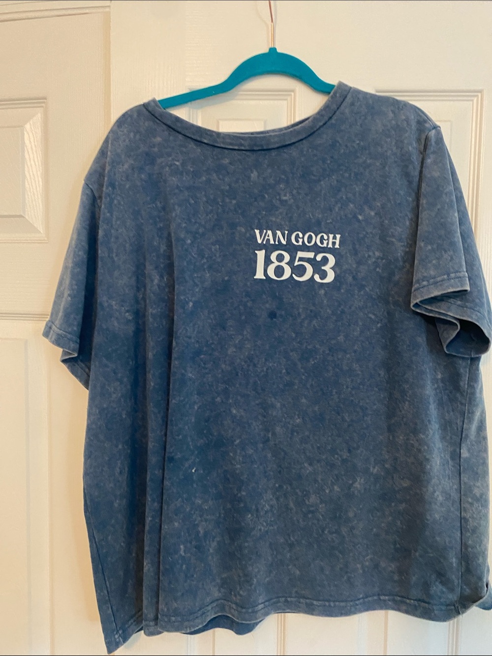 Van Gogh 1853 Short-Sleeve Tee in Washed Blue